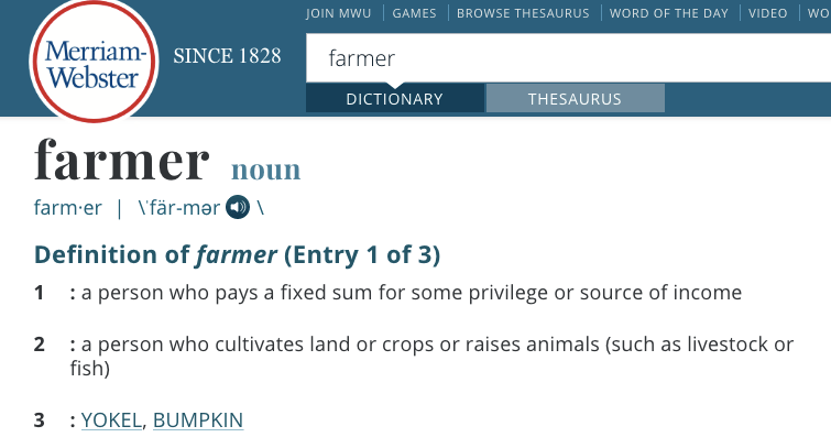 farmer definition