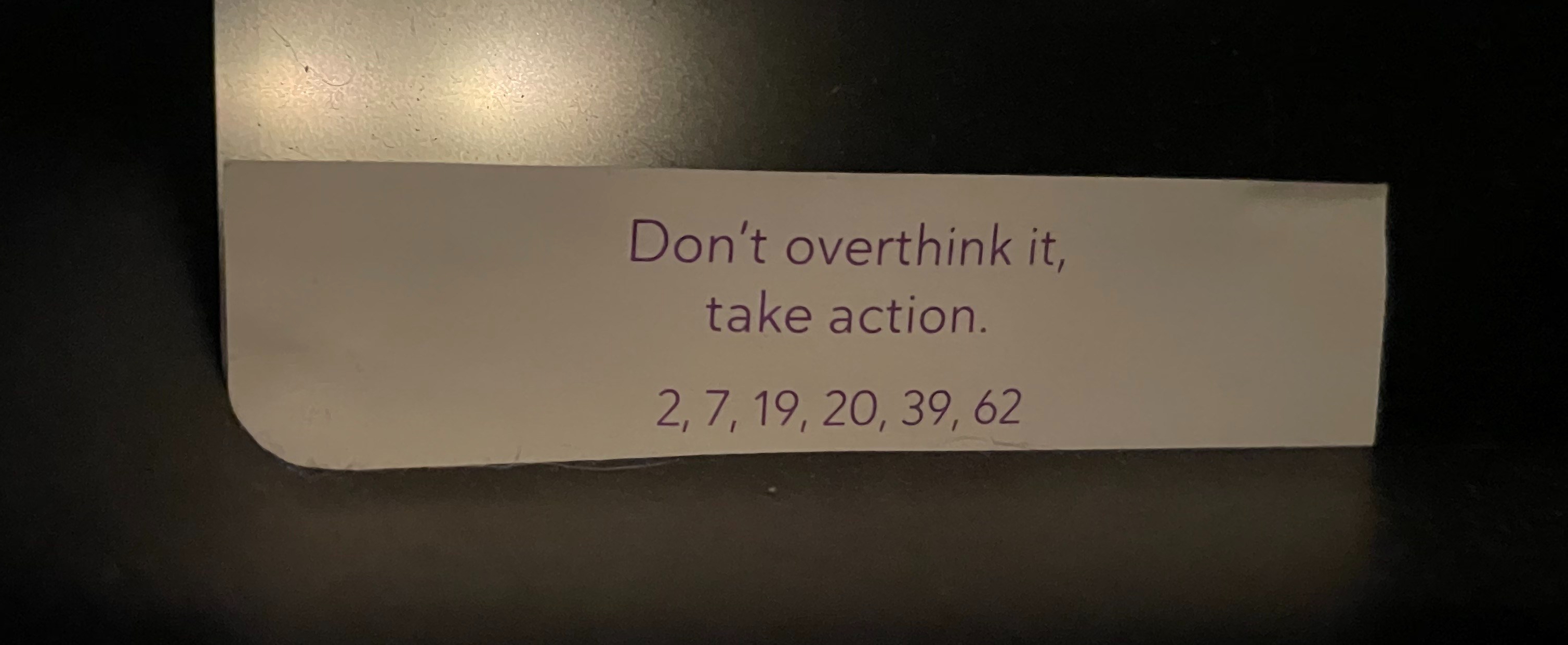 fortune overthink